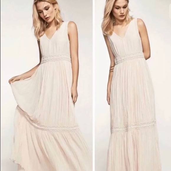 cream maxi dresses